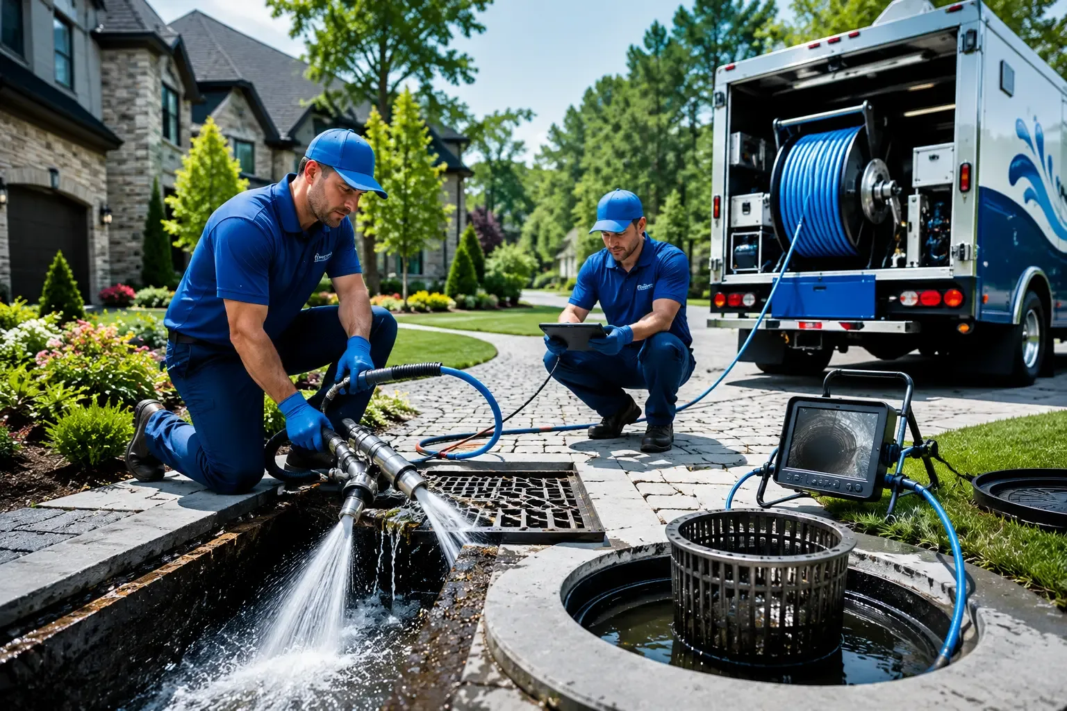 Local outdoor drain cleaning professionals in Leesburg, OH